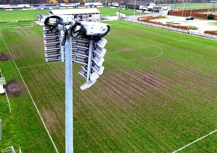 Voetbalclub verbruikt 60% minder energie 2