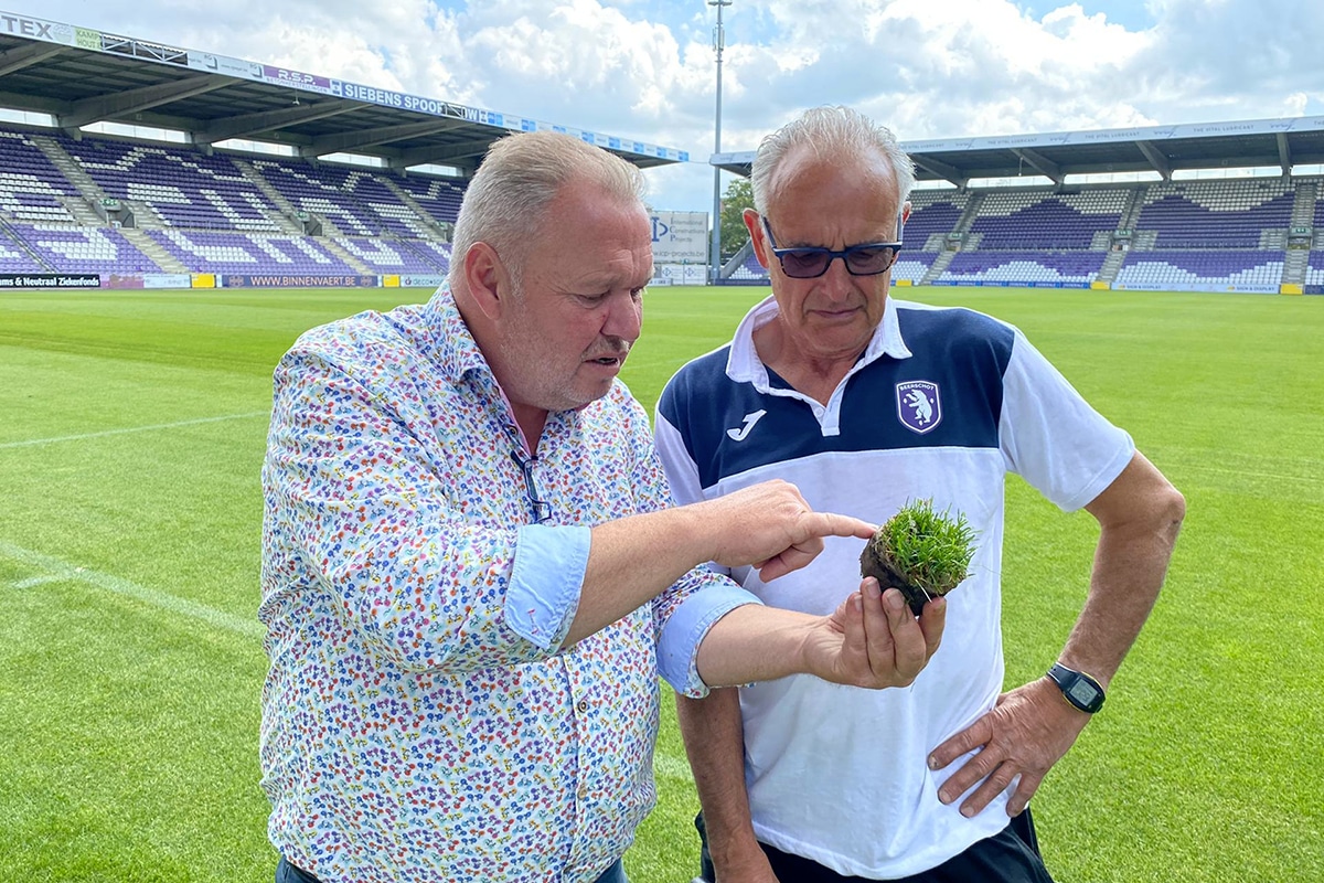 Maintaining a football pitch is top sport 16