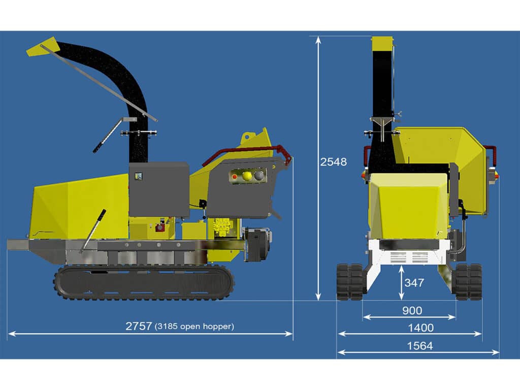 Groenhakselaars en houthakselaars van topkwaliteit 1