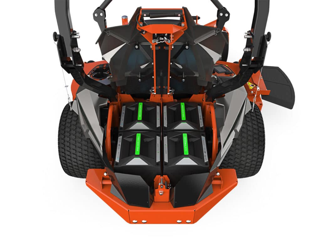 De Zenith E, een zero-turn zitmaaier met volledig elektrische aandrijving 2