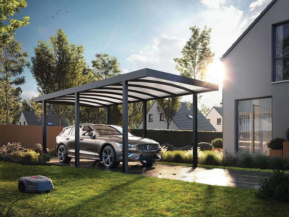 Budget- en onderhoudsvriendelijke carports in aluminium 3