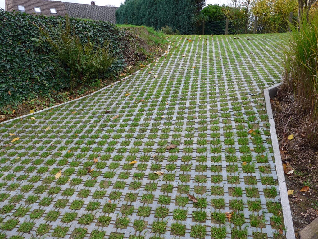 Gerecycleerde plastic grastegel voor zwaar verkeer 3