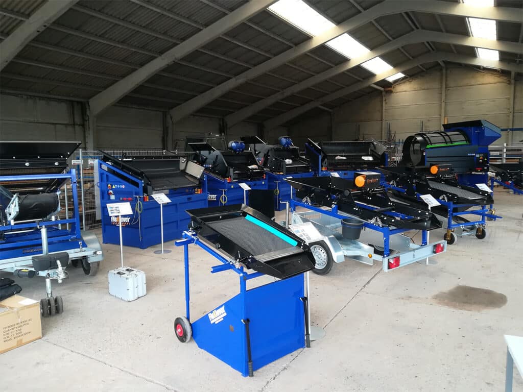 Robuuste en veelzijdige zeefmachines 1