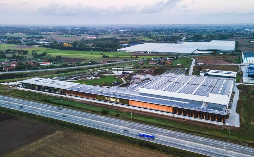 Nieuwe Renson-site 'ademt' buitenleven 5