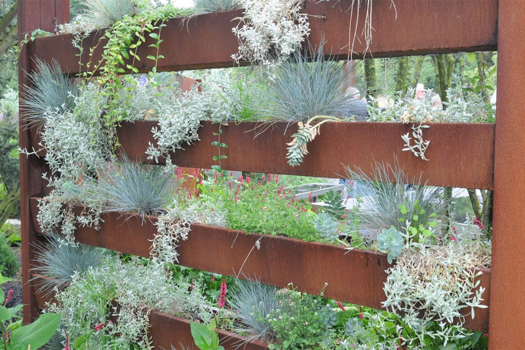 Sterk met cortenstaal 2