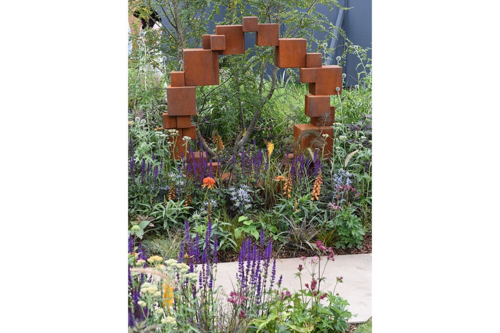 Sterk met cortenstaal 1