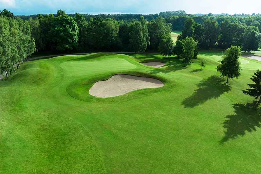 Grass seed mixtures for each part of the golf course 2