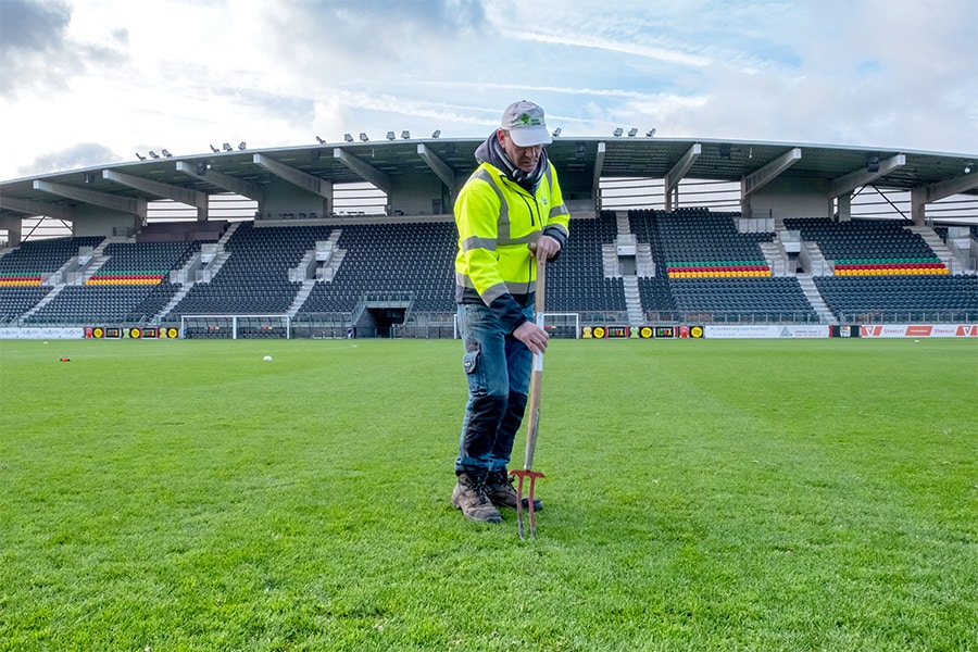 Football pitches in top shape all year round 2