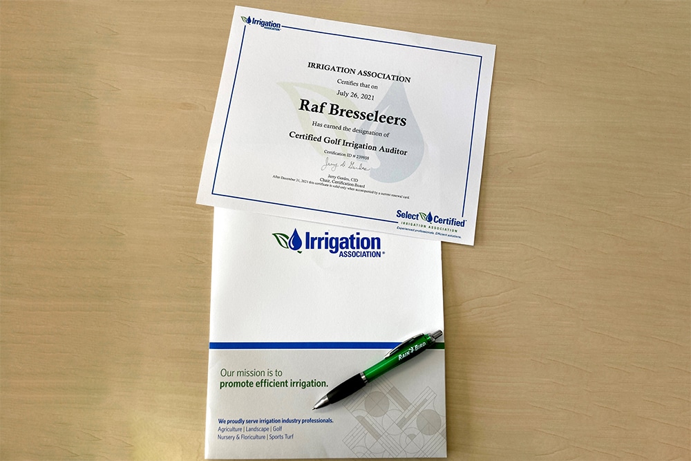 In drie stappen naar een perfect beregend terrein 2