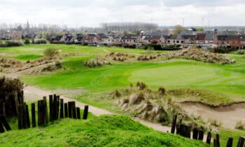 Brak water stuwt Golfclub Beveren richting wit struisgras 12