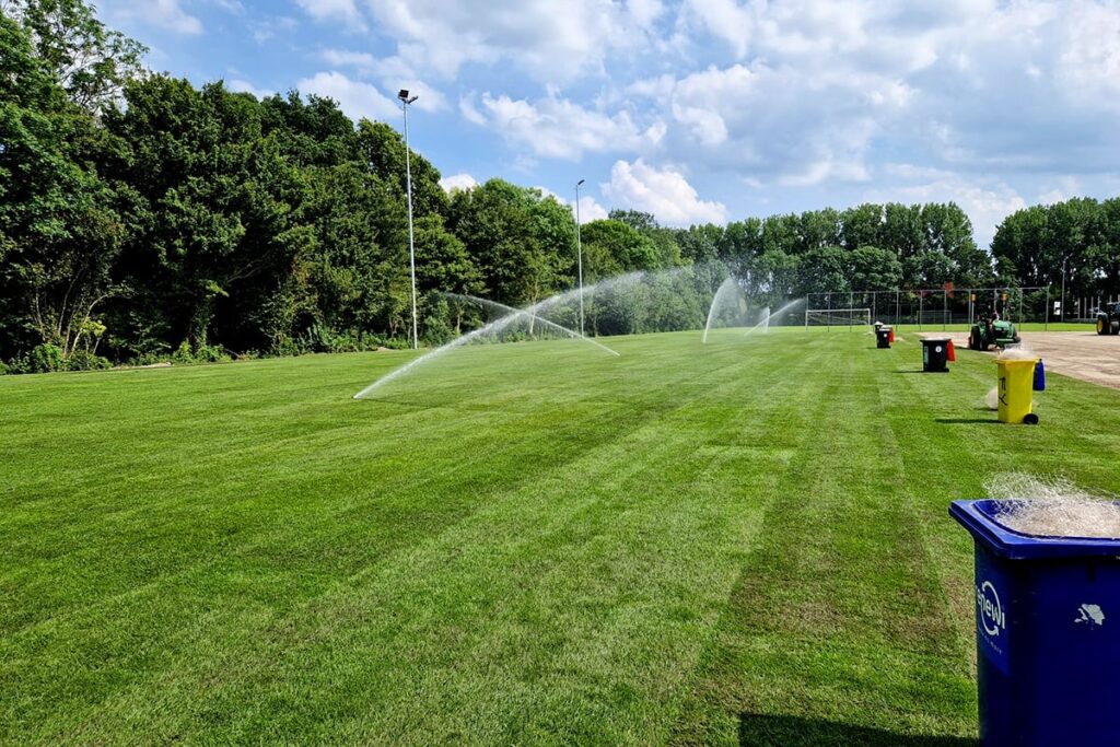 Graszoden voor een direct bespeelbaar veld 2