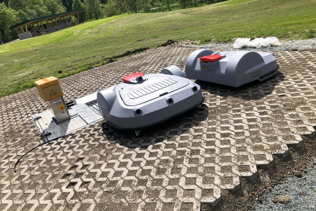 De all-in-one-installatie voor golfballenmanagement 1