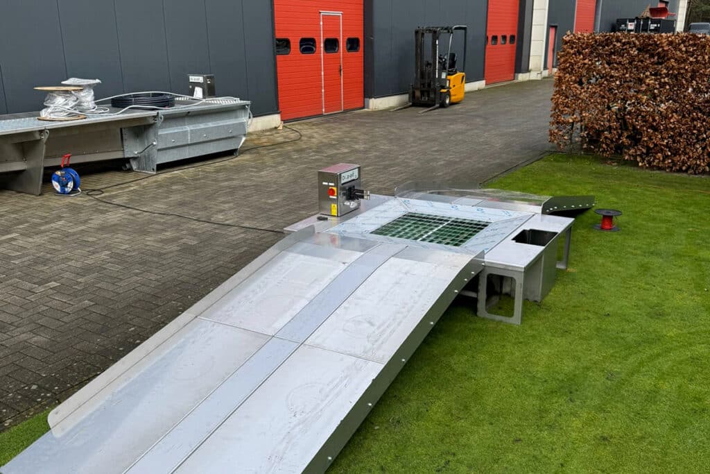 De all-in-one-installatie voor golfballenmanagement 3