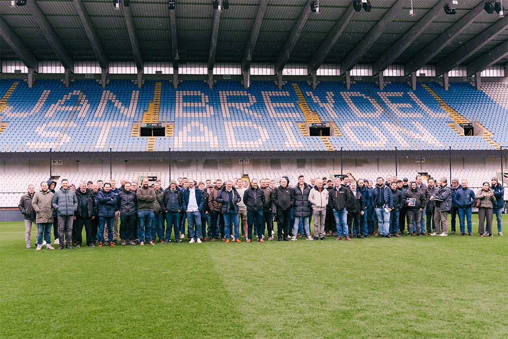 Club Brugge et l’art du gazon parfait