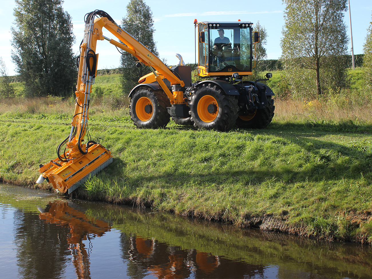 Efficiënter werken met de juiste maaiarm 9