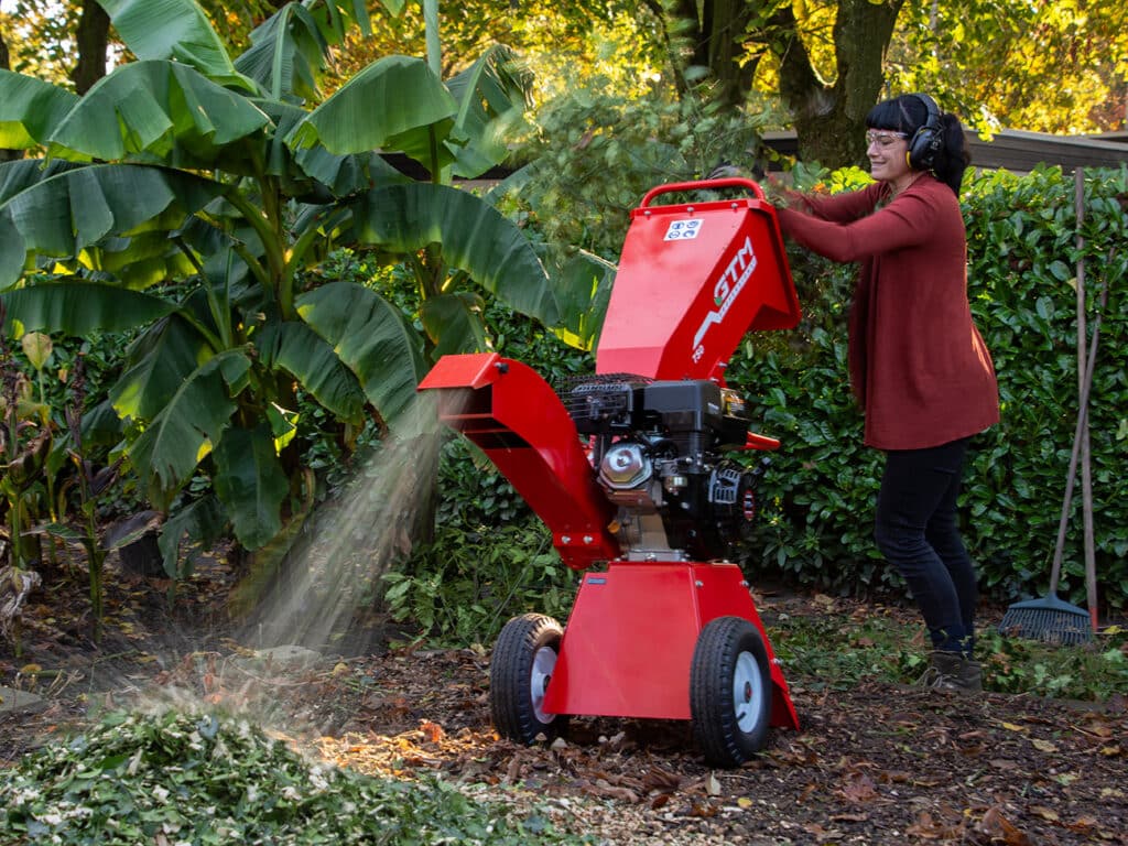 De meest compacte versie van een professionele houtversnipperaar