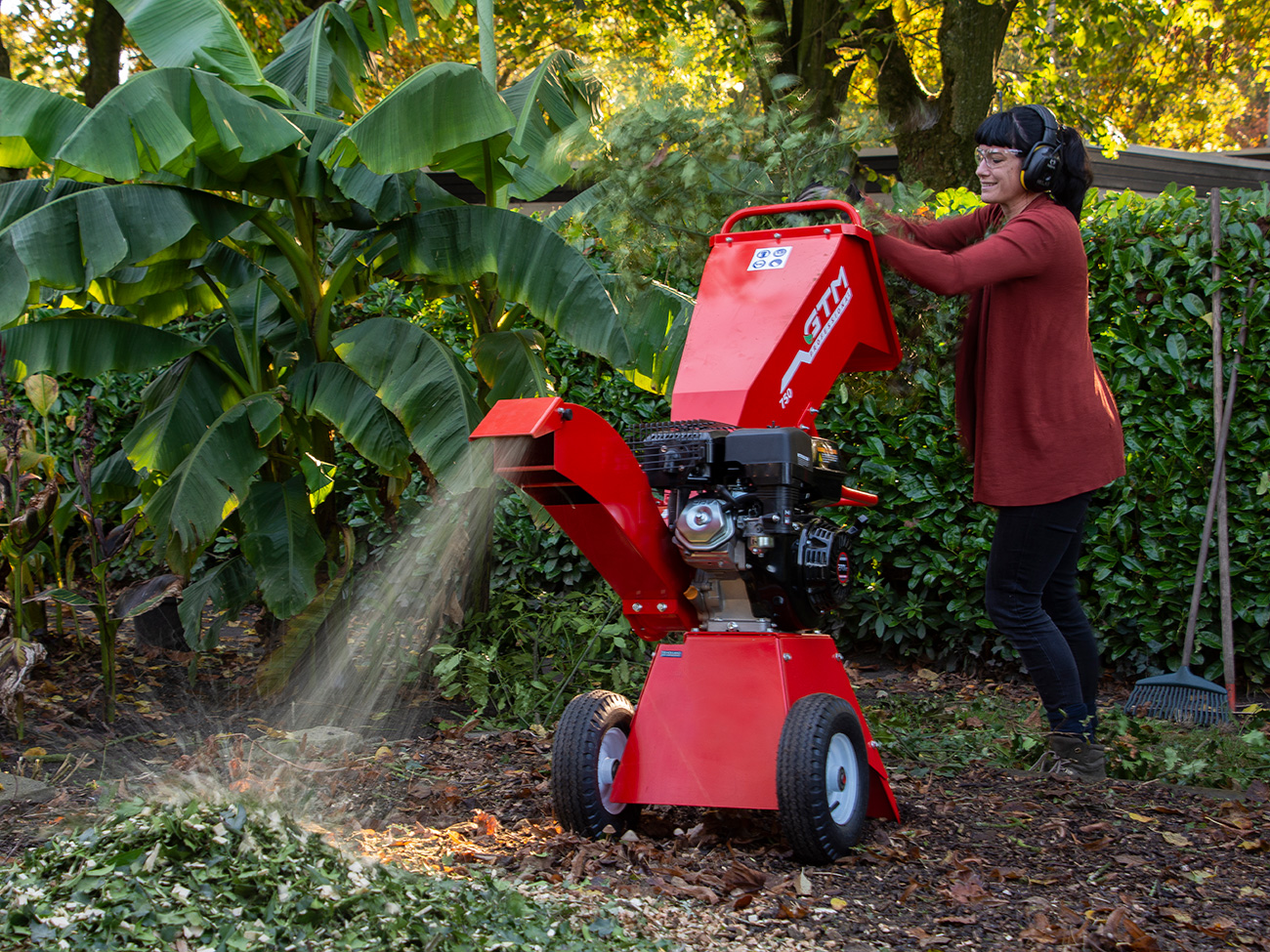 La version la plus compacte d'un broyeur à bois professionnel 11