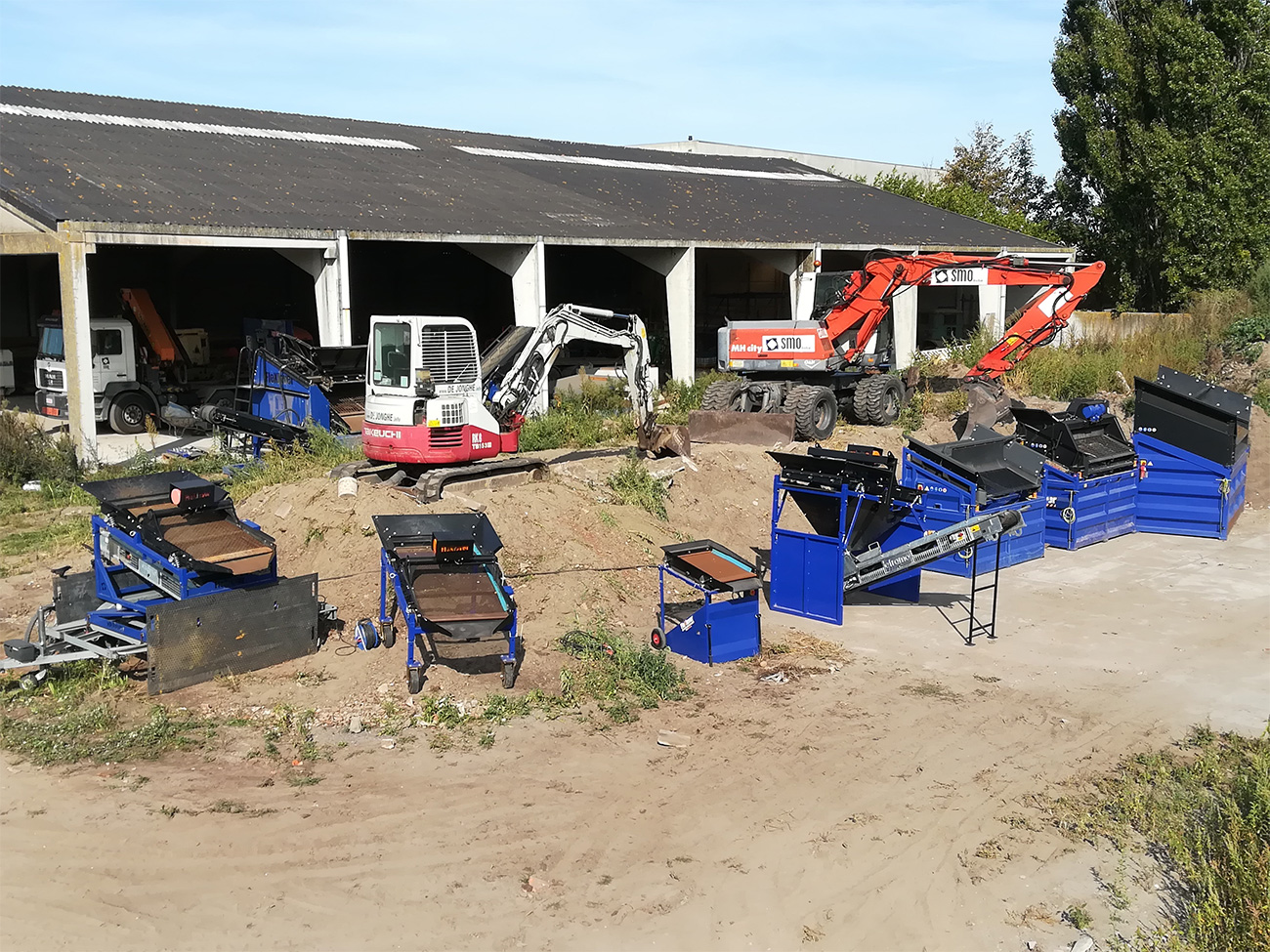 Robuuste en veelzijdige zeefmachines 5