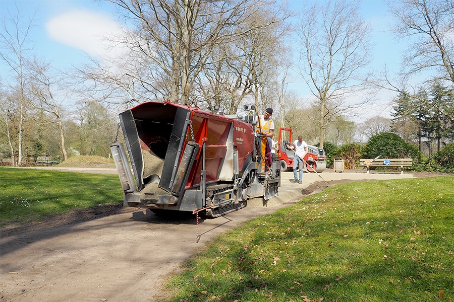 Comfortabel van hole naar hole