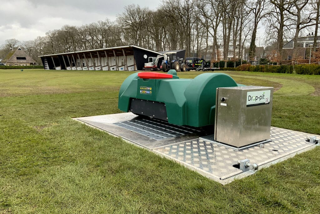 De all-in-one-installatie voor golfballenmanagement